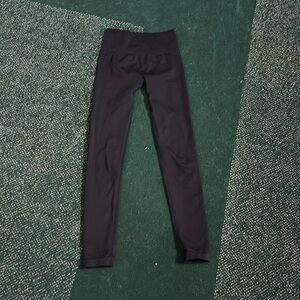 High rise waist salta black digs leggings size xsmall